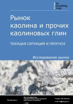 Рынок каолина и прочих каолиновых глин в России. Текущая ситуация и прогноз 2024-2028 гг.