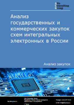 Анализ государственных и коммерческих закупок схем интегральных электронных в России в 2023 г.