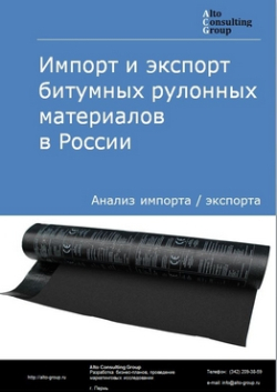 Импорт и экспорт битумных рулонных материалов в России в 2020-2024 гг.