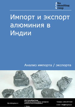 Импорт и экспорт алюминия в Индии в 2020-2024 гг.