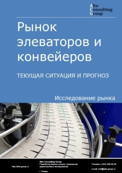 Рынок элеваторов и конвейеров в России. Текущая ситуация и прогноз 2024-2028 гг.