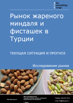 Обложка отчета: Анализ рынка жареного миндаля и фисташек в Турции. Текущая ситуация и прогноз 2025-2029 гг.