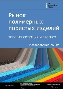 Рынок полимерных пористых изделий в России. Текущая ситуация и прогноз 2024-2028 гг.