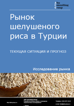 Обложка отчета: Анализ рынка шелушеного риса в Турции. Текущая ситуация и прогноз 2025-2029 гг.