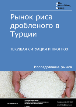 Обложка отчета: Анализ рынка риса дробленого в Турции. Текущая ситуация и прогноз 2025-2029 гг.