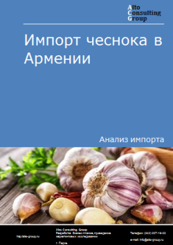 Анализ импорта чеснока в Армению в 2019-2023 гг.
