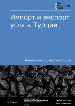 Анализ импорта и экспорта угля в Турции в 2020-2024 гг.