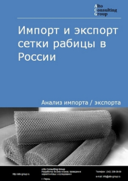 Импорт и экспорт сетки рабицы в России в 2020-2024 гг.