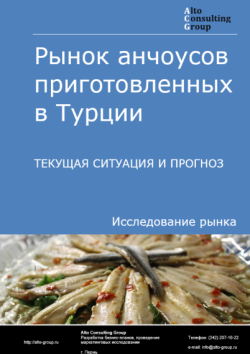 Обложка отчета: Анализ рынка анчоусов приготовленных в Турции. Текущая ситуация и прогноз 2025-2029 гг.