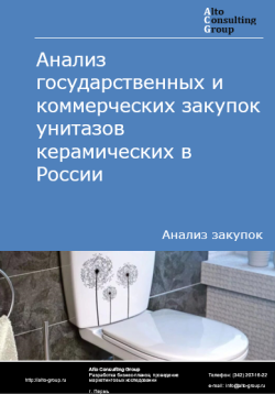 Анализ государственных и коммерческих закупок унитазов керамических в России в 2024 г.