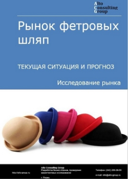 Рынок фетровых шляп в России. Текущая ситуация и прогноз 2020-2024 гг.