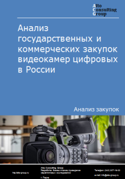 Анализ государственных и коммерческих закупок видеокамер цифровых в России в 2023 г.