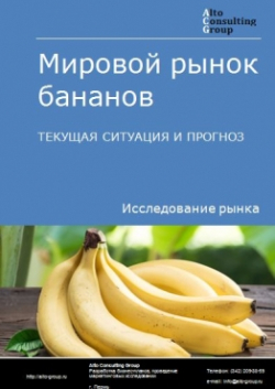 Мировой рынок бананов. Текущая ситуация и прогноз 2024-2028 гг.