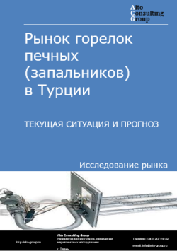 Обложка исследования: Анализ рынка горелок печных (запальников) в Турции. Текущая ситуация и прогноз 2024-2028 гг.