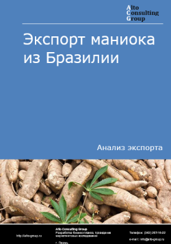 Обложка Экспорт маниока из Бразилии в 2020-2024 гг.