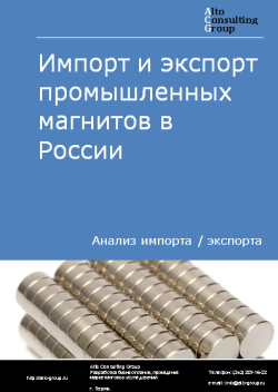 Анализ импорта и экспорта промышленных магнитов в России в 2020-2024 гг.