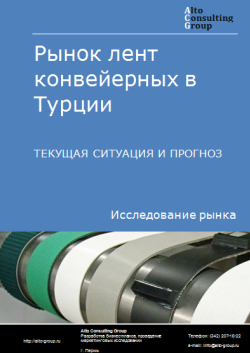 Обложка Анализ рынка лент конвейерных в Турции. Текущая ситуация и прогноз 2024-2028 гг.