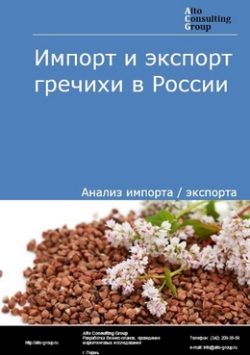 Импорт и экспорт гречихи в России в 2020-2024 гг.