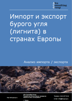 Анализ импорта и экспорта бурого угля (лигнита) в странах Европы в 2020-2024 гг.