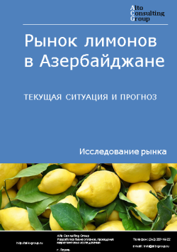 Рынок лимонов в Азербайджане. Текущая ситуация и прогноз 2023-2027 гг.