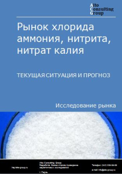 Рынок хлорида аммония, нитрита, нитрат калия в России. Текущая ситуация и прогноз 2023-2027 гг.