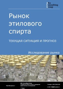 Анализ рынка этилового спирта в России. Текущая ситуация и прогноз 2024-2028 гг.