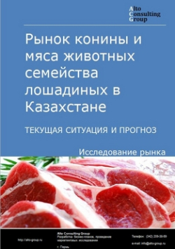 Рынок конины и мяса животных семейства лошадиных в Казахстане. Текущая ситуация и прогноз 2021-2025 гг.