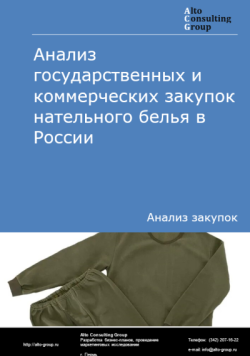 Анализ государственных и коммерческих закупок нательного белья в России в 2025 г.