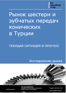 Рынок шестерн и зубчатых передач конических в Турции. Текущая ситуация и прогноз 2024-2028 гг.