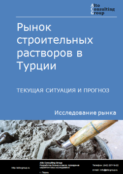 Анализ рынка строительных растворов в Турции. Текущая ситуация и прогноз 2024-2028 гг.