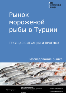 Обложка отчета: Анализ рынка мороженой рыбы в Турции. Текущая ситуация и прогноз 2025-2029 гг.