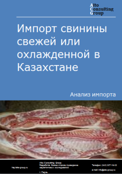 Анализ импорта свинины свежей или охлажденной в Казахстан в 2020-2024 гг.