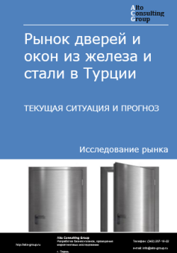 Обложка Анализ рынка дверей и окон из железа и стали в Турции. Текущая ситуация и прогноз 2024-2028 гг.