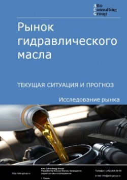 Обложка Анализ рынка гидравлического масла в России. Текущая ситуация и прогноз 2024-2028 гг.