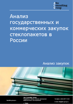 Анализ государственных и коммерческих закупок стеклопакетов в России в 2024 г.