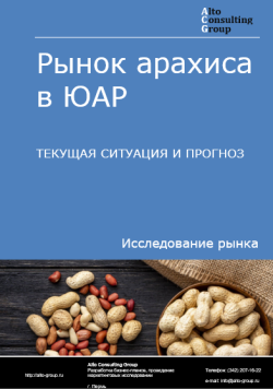 Обложка исследования: Анализ рынка арахиса в ЮАР. Текущая ситуация и прогноз 2024-2028 гг.