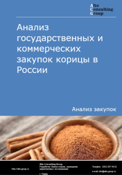 Анализ государственных и коммерческих закупок корицы в России в 2025 г.