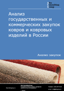 Анализ государственных и коммерческих закупок ковров и ковровых изделий в России в 2024 г.