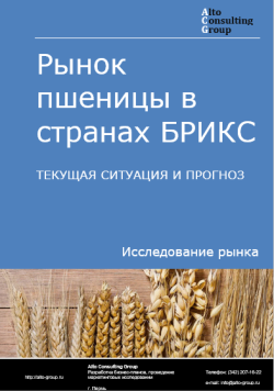 Рынок пшеницы в странах БРИКС. Текущая ситуация и прогноз 2024-2028 гг.