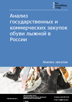 Анализ государственных и коммерческих закупок обуви лыжной в России в 2023 г.