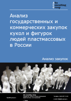 Анализ государственных и коммерческих закупок кукол и фигурок людей пластмассовых в России в 2024 г.