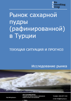 Обложка отчета: Анализ рынка сахарной пудры (рафинированной) в Турции. Текущая ситуация и прогноз 2025-2029 гг.