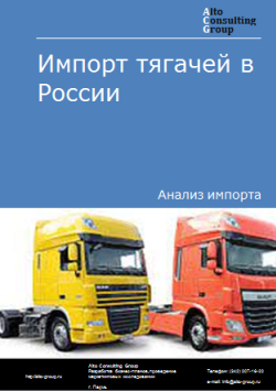 Анализ импорта тягачей в Россию в 2020-2024 гг.