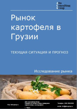 Обложка исследования: Анализ рынка картофеля в Грузии. Текущая ситуация и прогноз 2024-2028 гг.