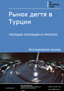 Обложка исследования: Анализ рынка дегтя в Турции. Текущая ситуация и прогноз 2025-2029 гг.