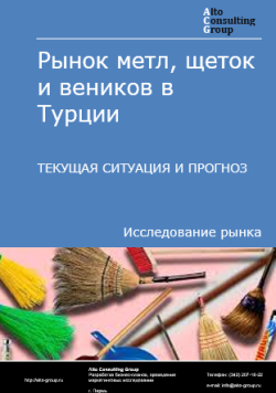 Рынок метл, щеток и веников в Турции. Текущая ситуация и прогноз 2024-2028 гг.