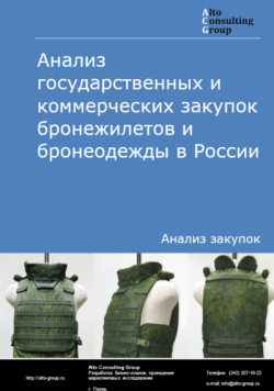 Анализ государственных и коммерческих закупок бронежилетов и бронеодежды в России в 2025 г.