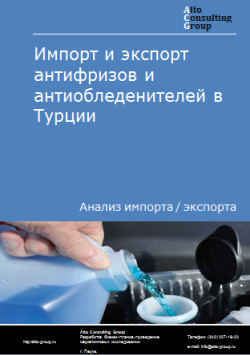 Импорт и экспорт антифризов и антиобледенителей в Турции в 2020-2024 гг.