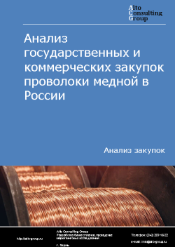 Анализ государственных и коммерческих закупок проволоки медной в России в 2023 г.