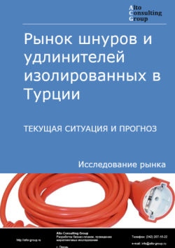 Рынок шнуров и удлинителей изолированных в Турции. Текущая ситуация и прогноз 2024-2028 гг.